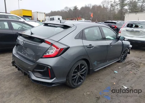 2021 Honda Civic Sport из США, поврежденный, VIN SHHFK7H4XMU410332